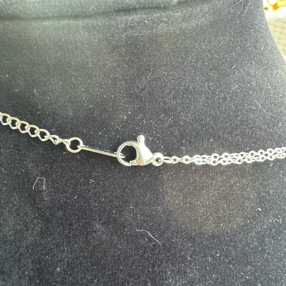 ‼️FINAL SALE ‼️Adjustable Stainless Steel Layered Necklace - Picture 4 of 5